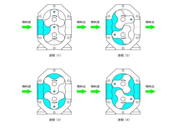 轉子泵的工作原理